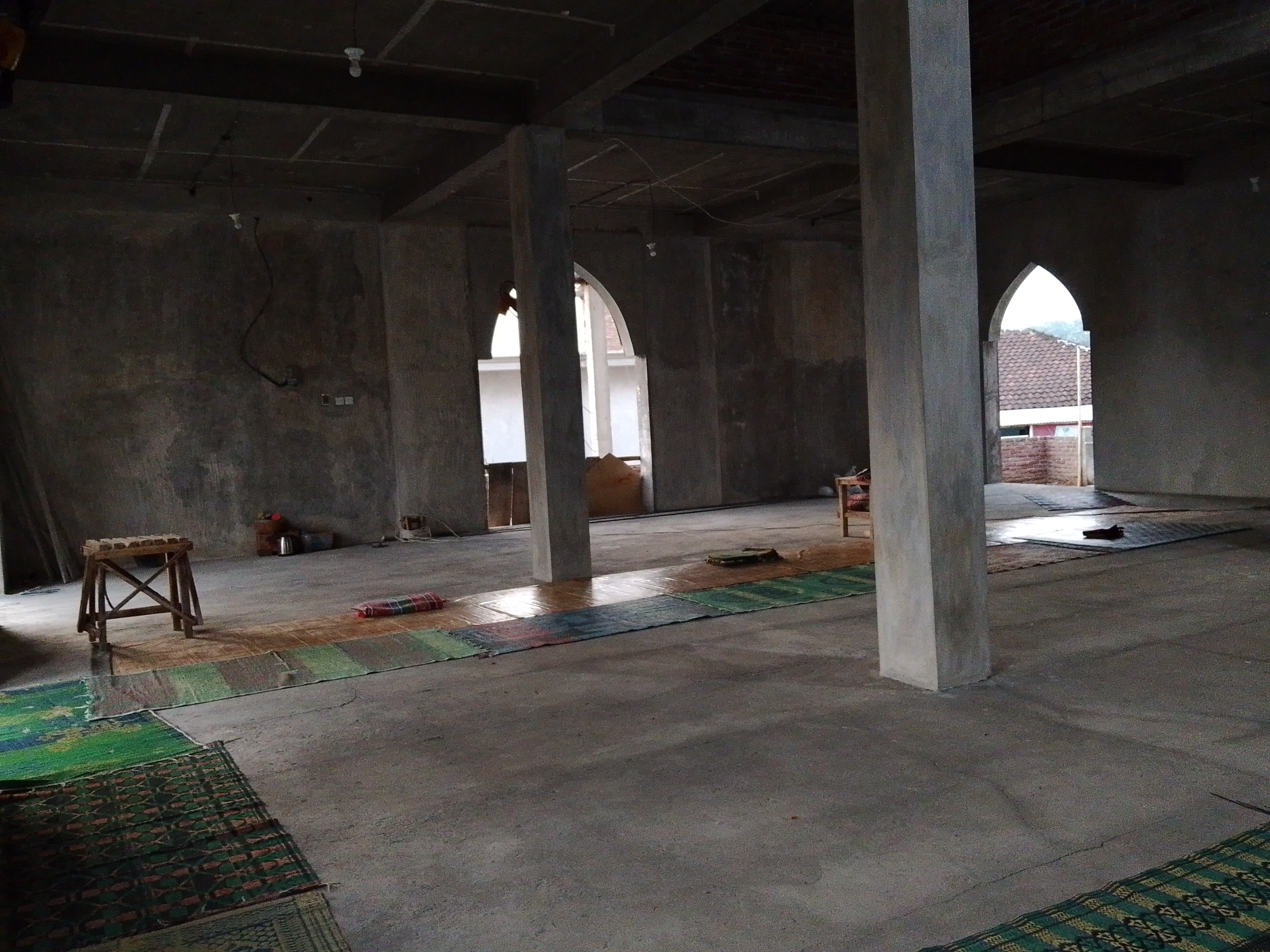 Finising Bangunan Utama Masjid  (3)