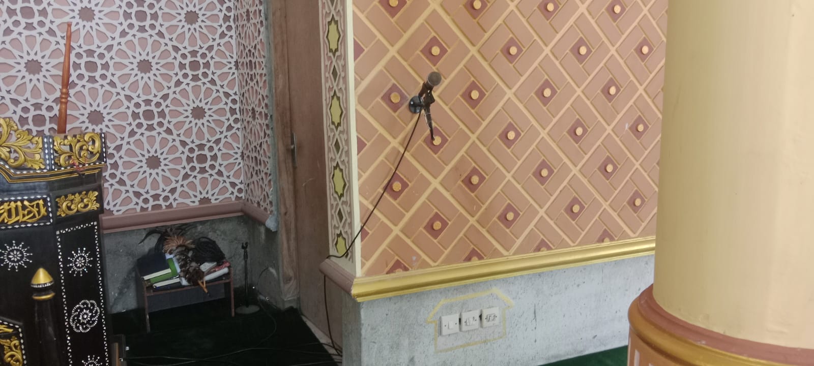 1 set sound sistem werles, tempat wudhu dan toilet
